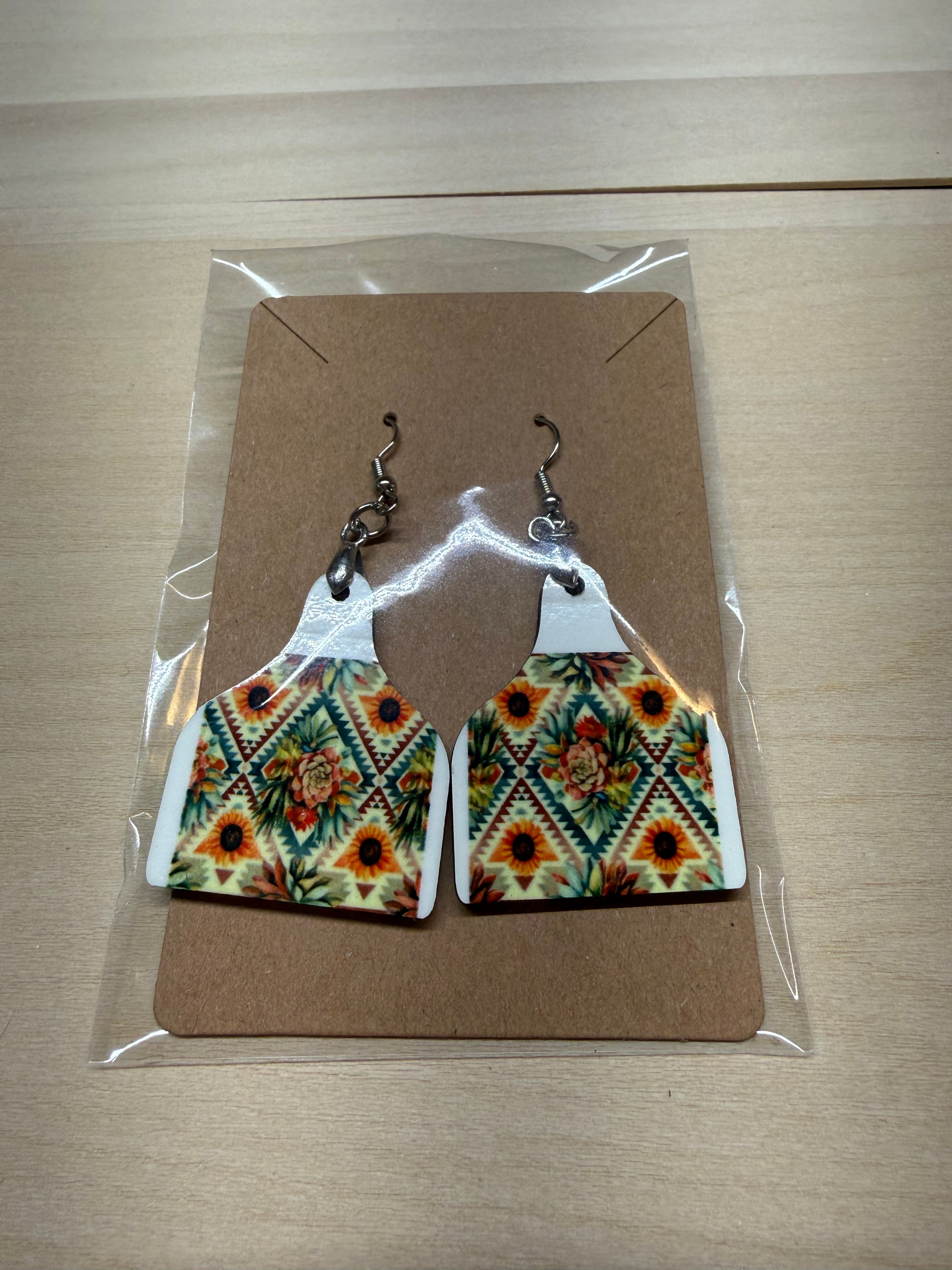 Ear Tag Earrings
