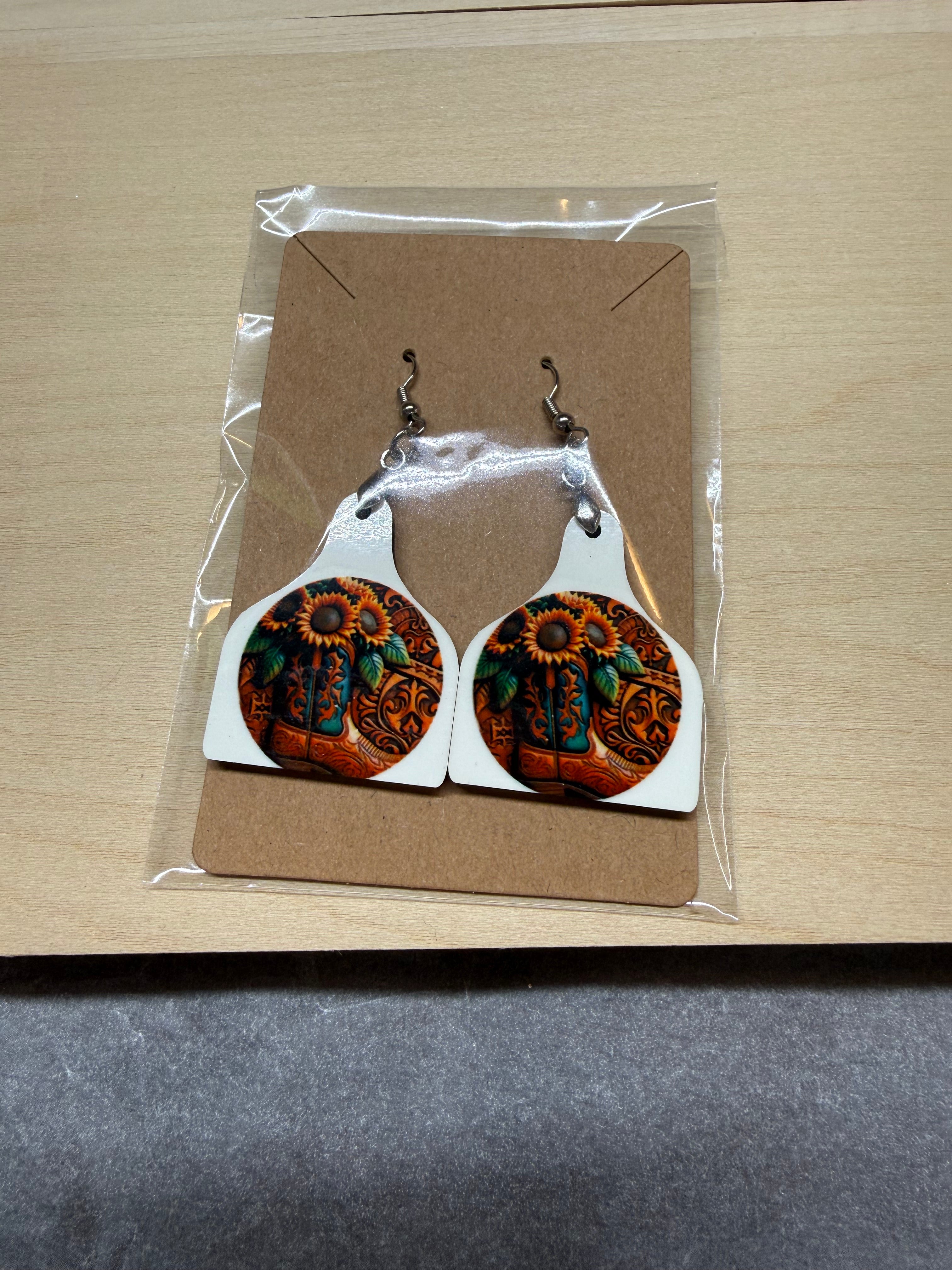 Ear Tag Earrings